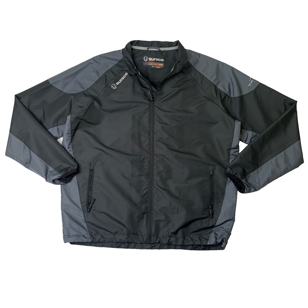 Sunice Jacket Mens L Large Sport X20CT Full Zip Lightweight Water Resistant Golf